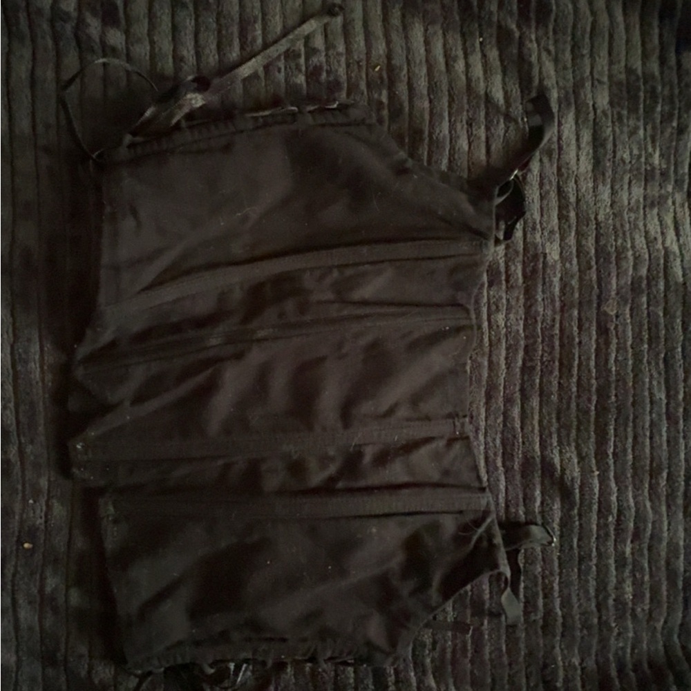 Gilly Hicks Dark Corset Top